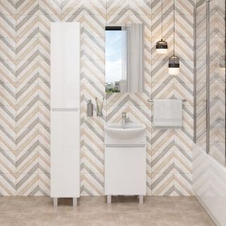 Напольная тумба под раковину Onika Милтон 104510 45см белый